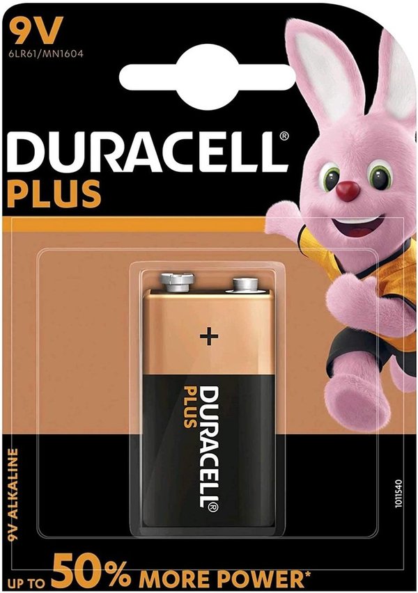 Duracell Plus E-Block Alkalibatterie 9V